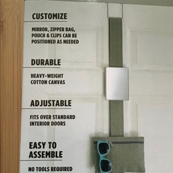 NEW Over Door Adjustable Closet Storage Organizer| Bathroom Closet - Picture 6 of 16